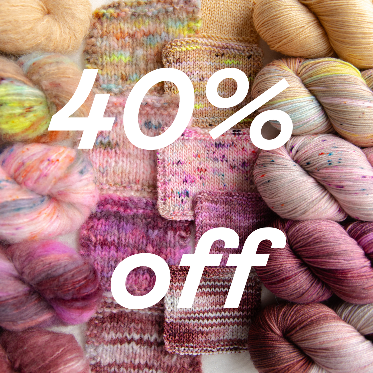 40% off selected bases