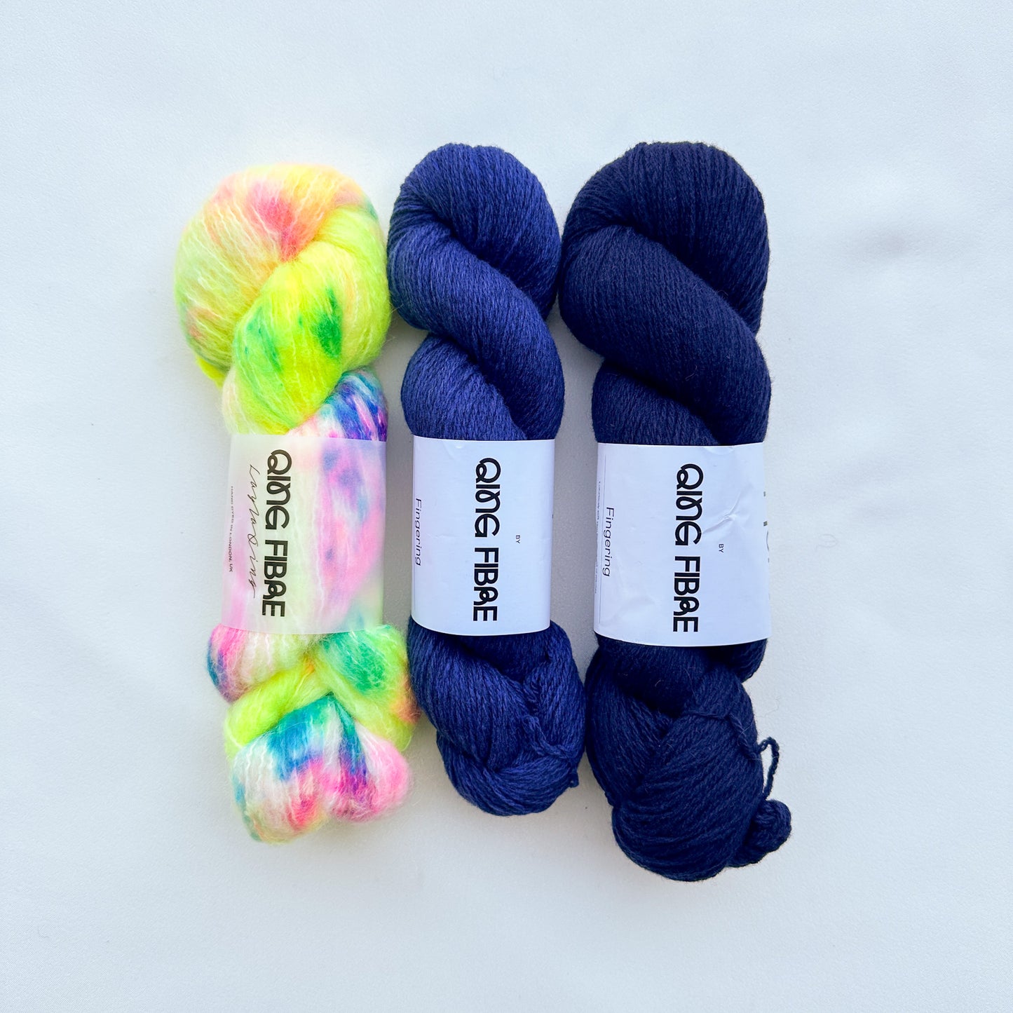 Romola Wrap Kit - Fjord & Melted Baby Suri - Night Sky, Space & Electronics