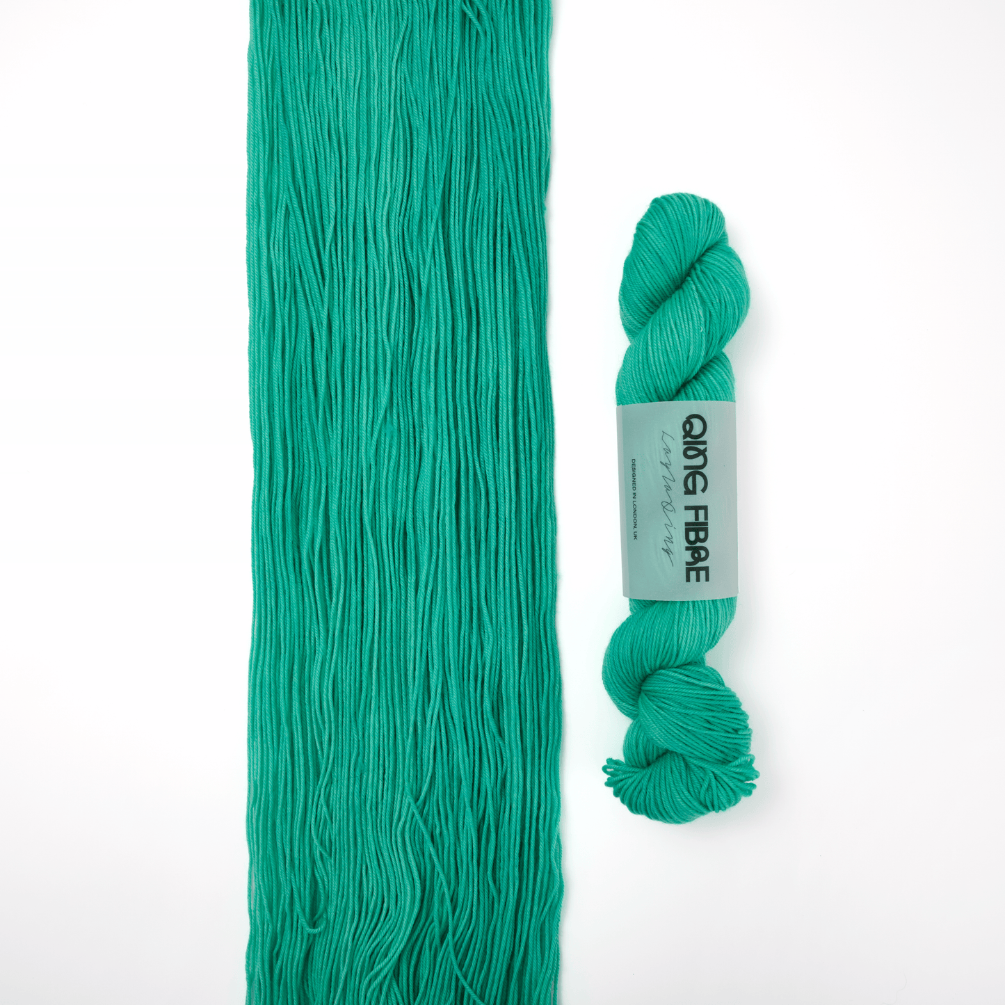 Dashing Fingering 50g yarn in Furby for the Heligan Halterneck Kit