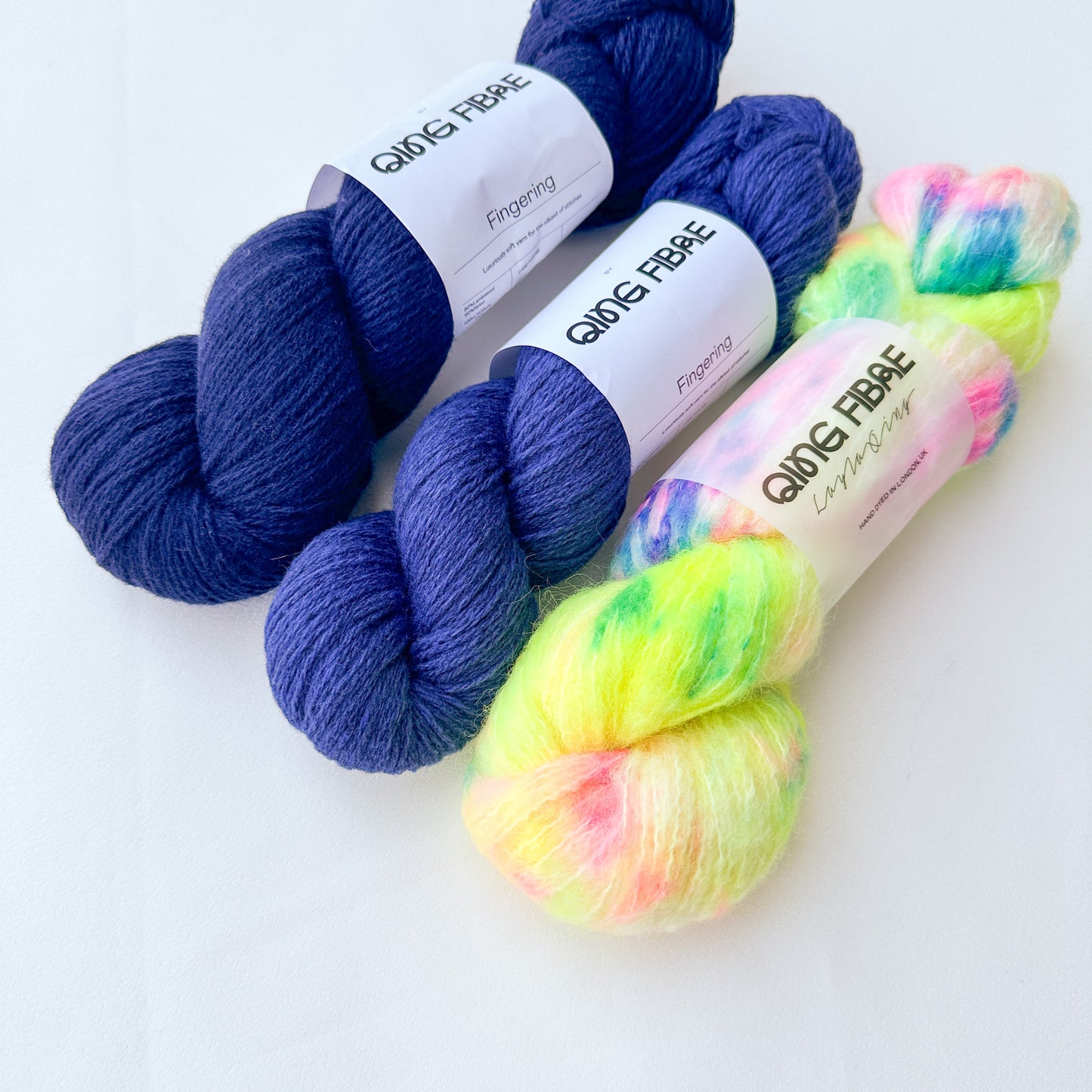 Romola Wrap Kit - Fjord & Melted Baby Suri - Night Sky, Space & Electronics