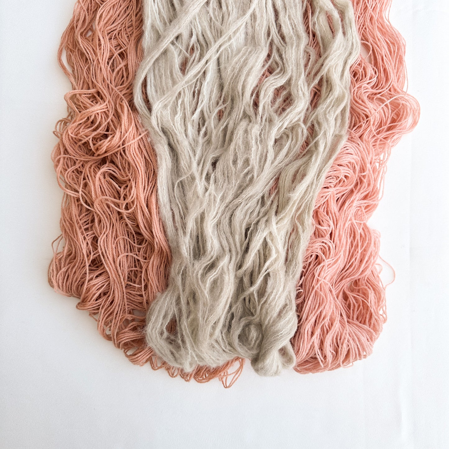Romola Wrap Kit - Fjord & Melted Baby Suri - Old Coral, Lemonade & Pewter