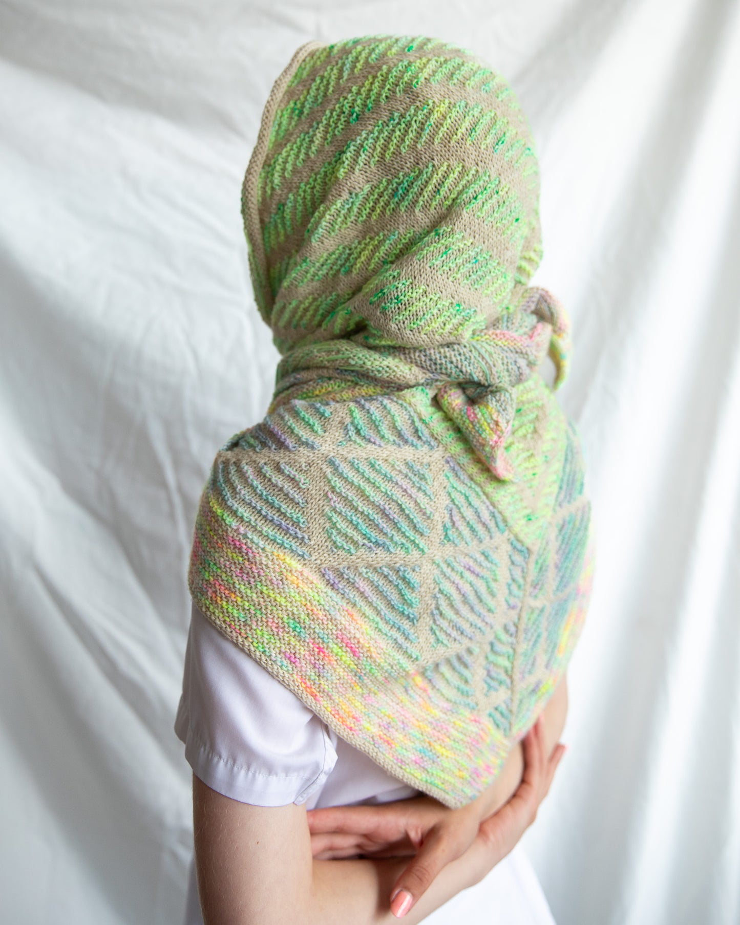 PRE-ORDER - West Knits Slipping Tiles Shawl Kit