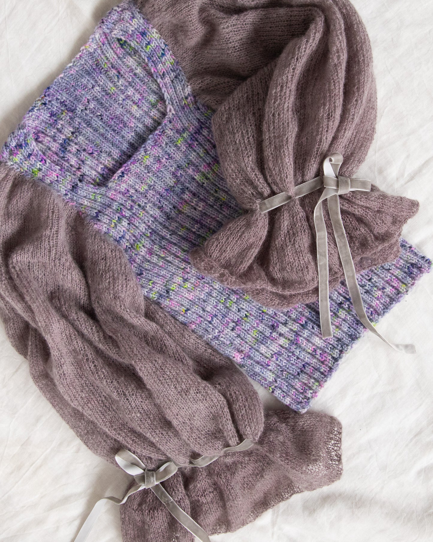A/W25 - Giselle Blouse by Fabel Knitwear Kit S-M
