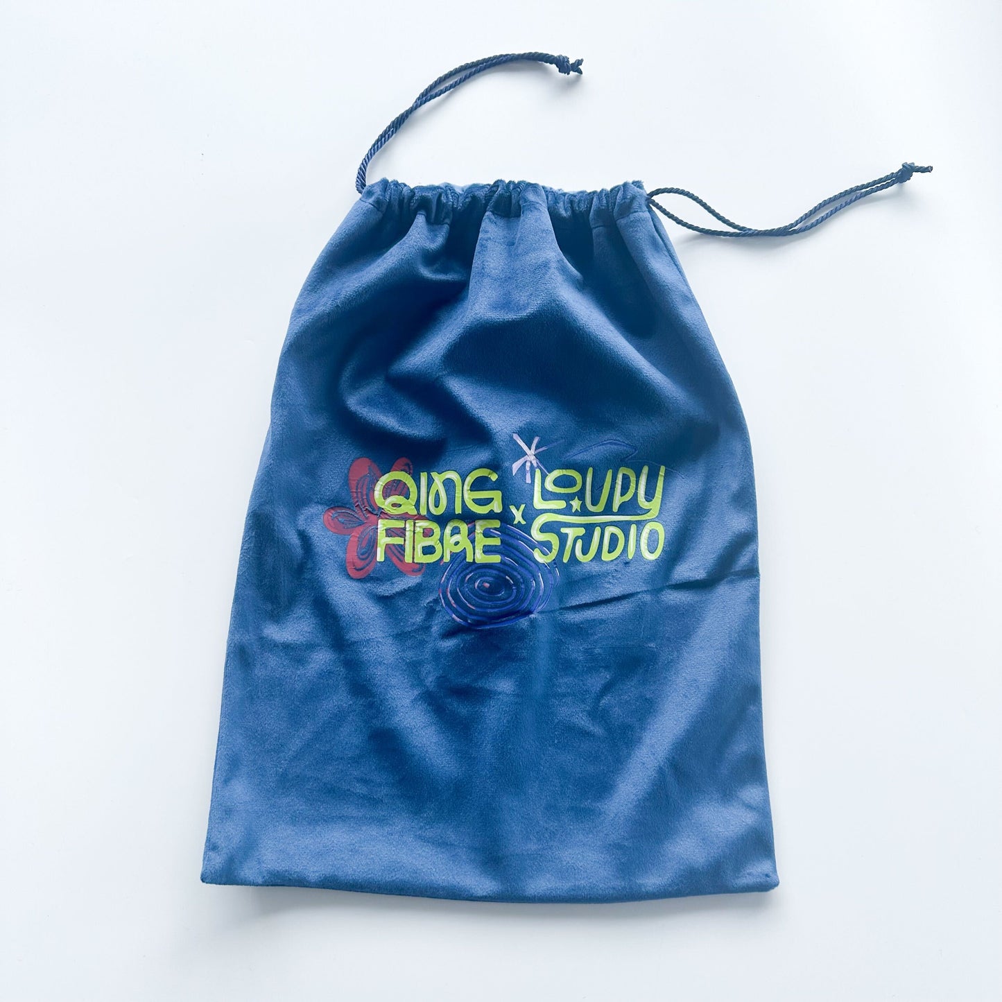 Qing Fibre x Loupy Studio: Gloam Glow Scrunchie Bag Kit