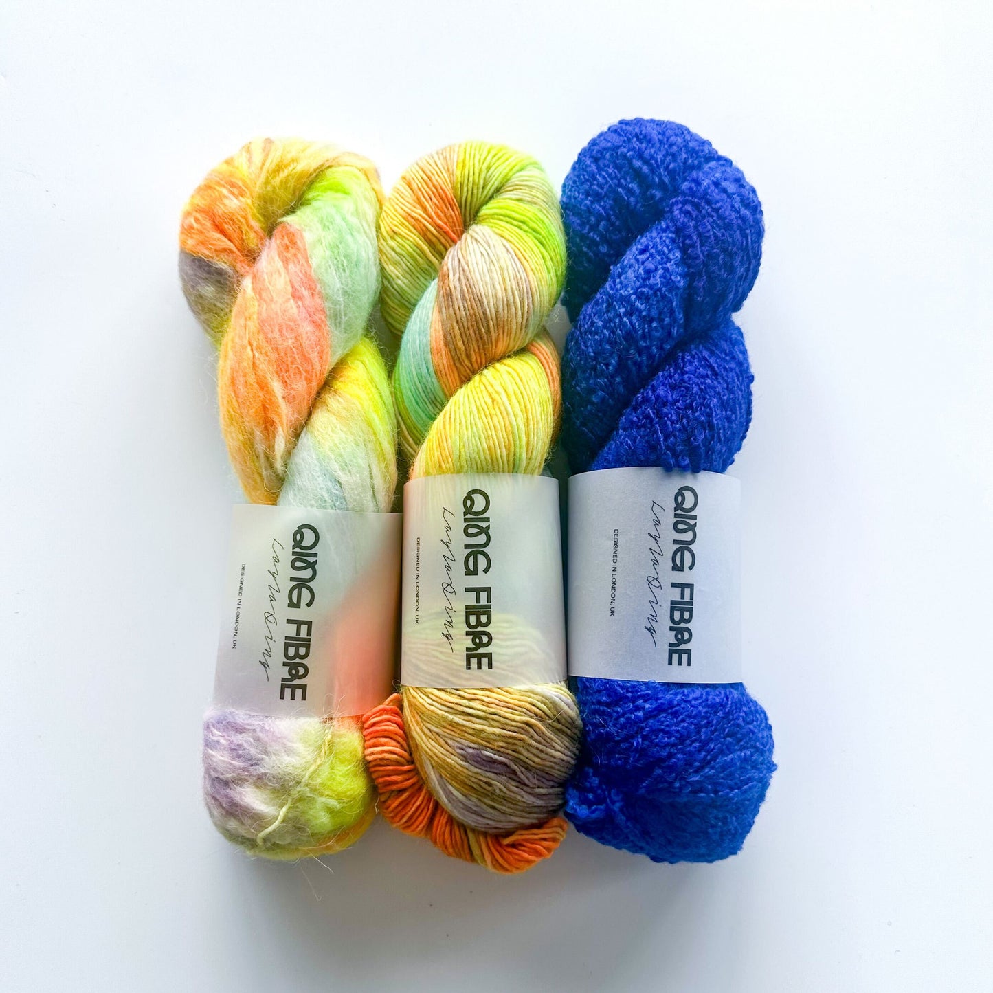 Qing Fibre x Loupy Studio: Gloam Glow Scrunchie Bag Kit