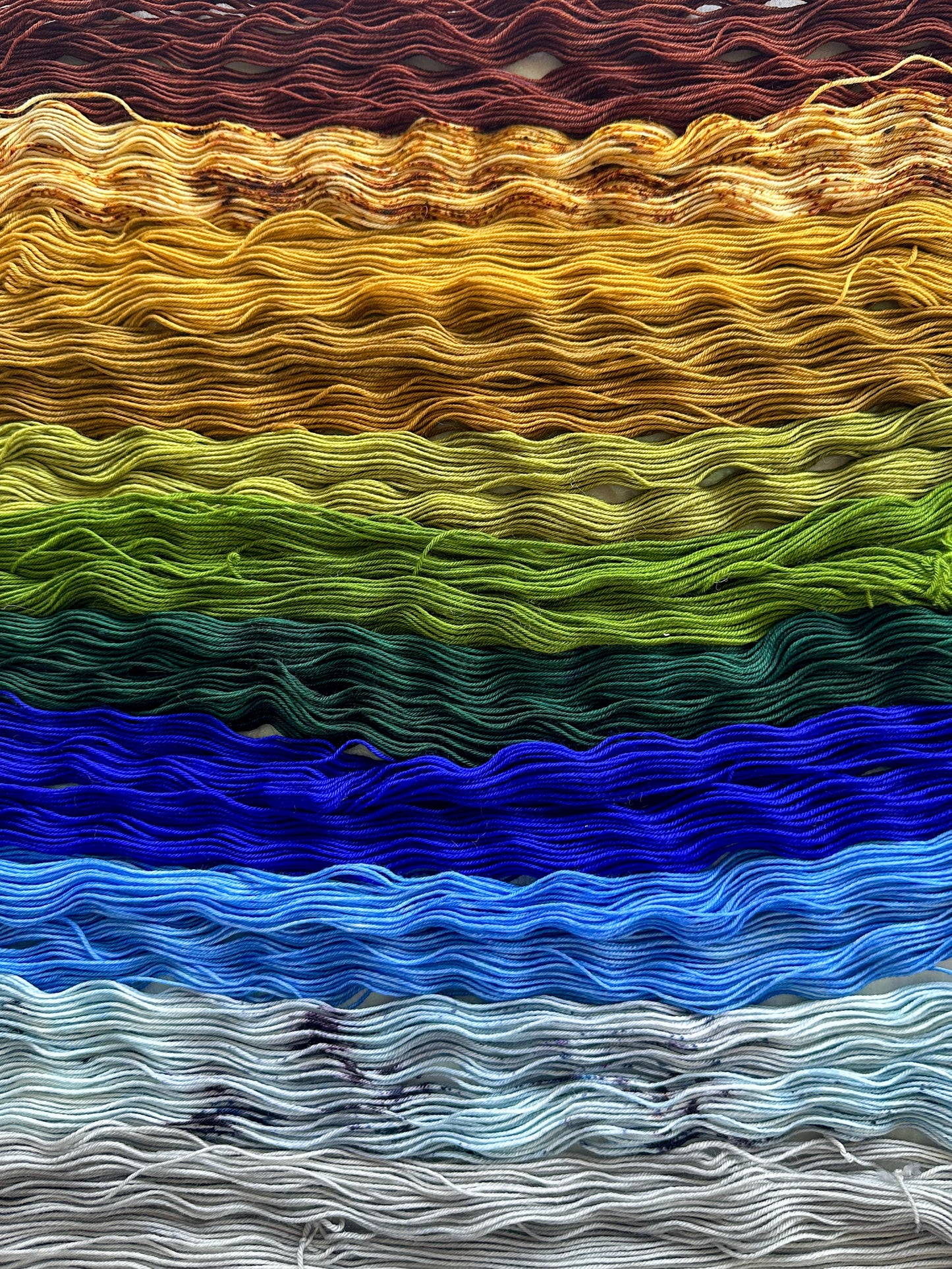 Merino Fingering Mini - Earth Gradient