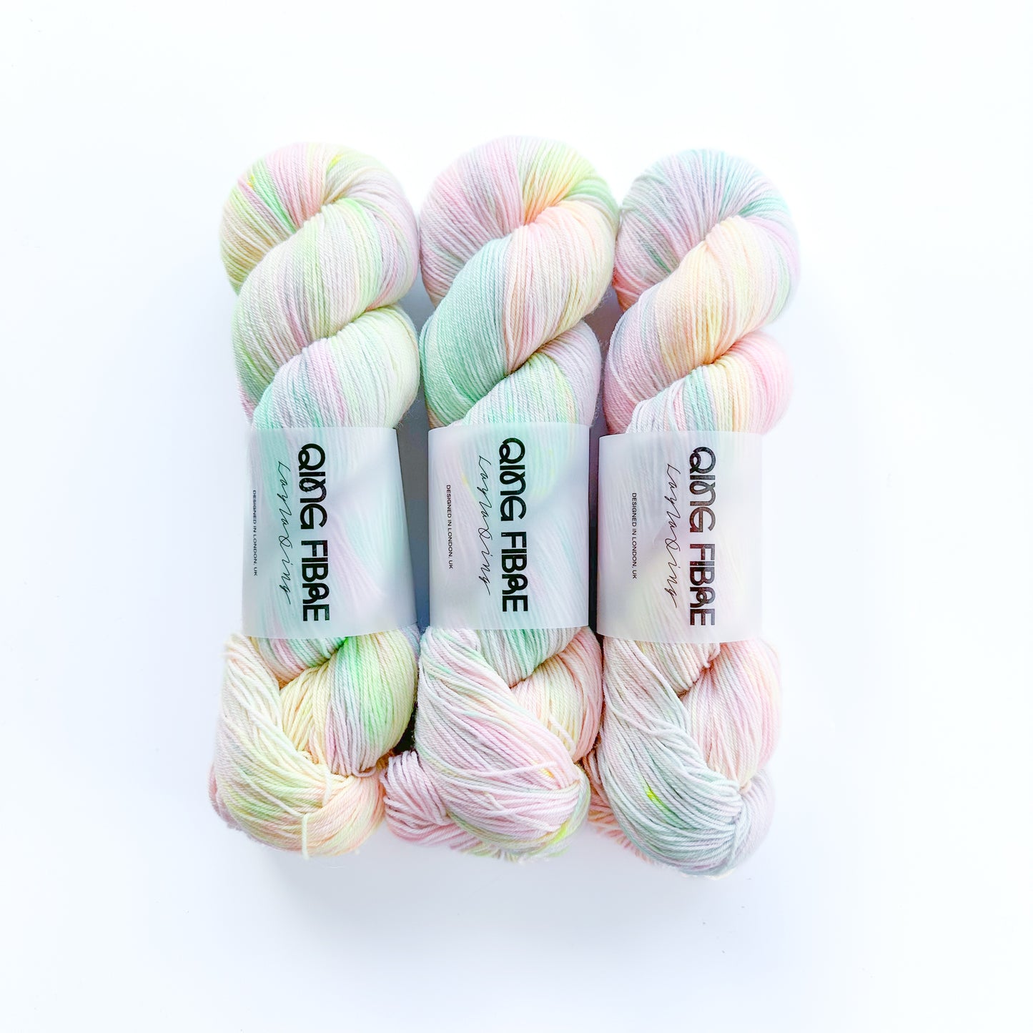 Merino Fingering - Cotton Candy Mix