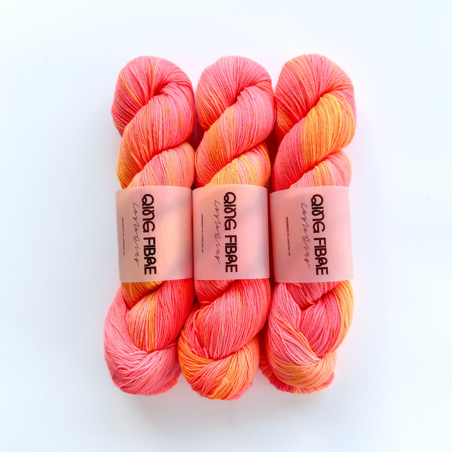 Merino Fingering - Fizzy Berry