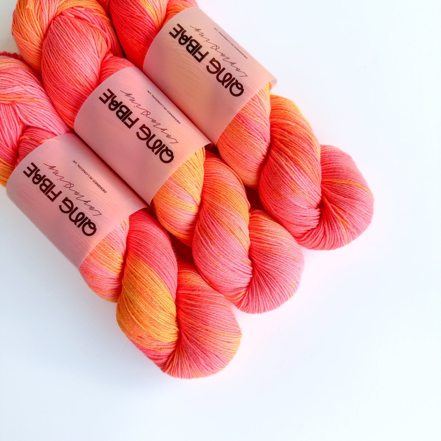 Merino Fingering - Fizzy Berry