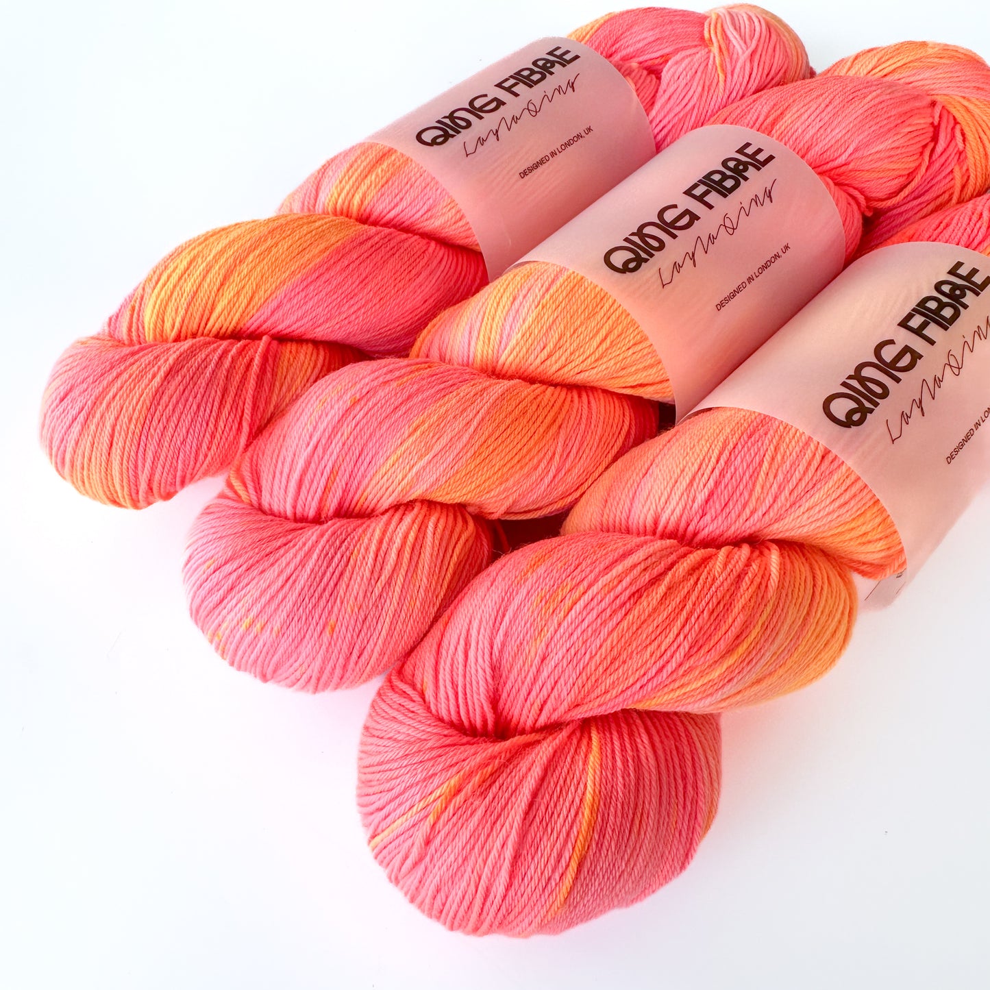 Merino Fingering - Fizzy Berry