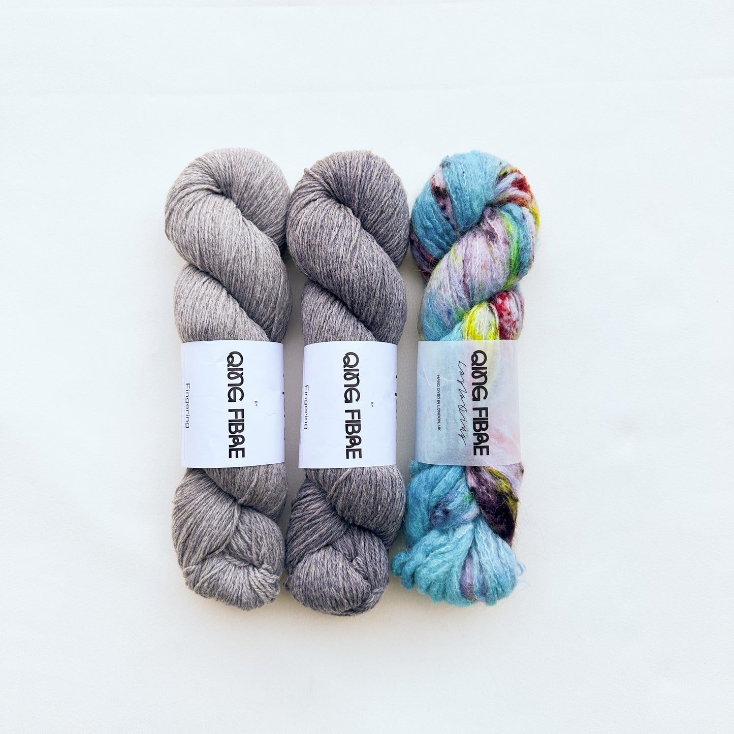Romola Wrap Kit - Fjord & Melted Baby Suri - Koala, Iced Cube & Barefoot