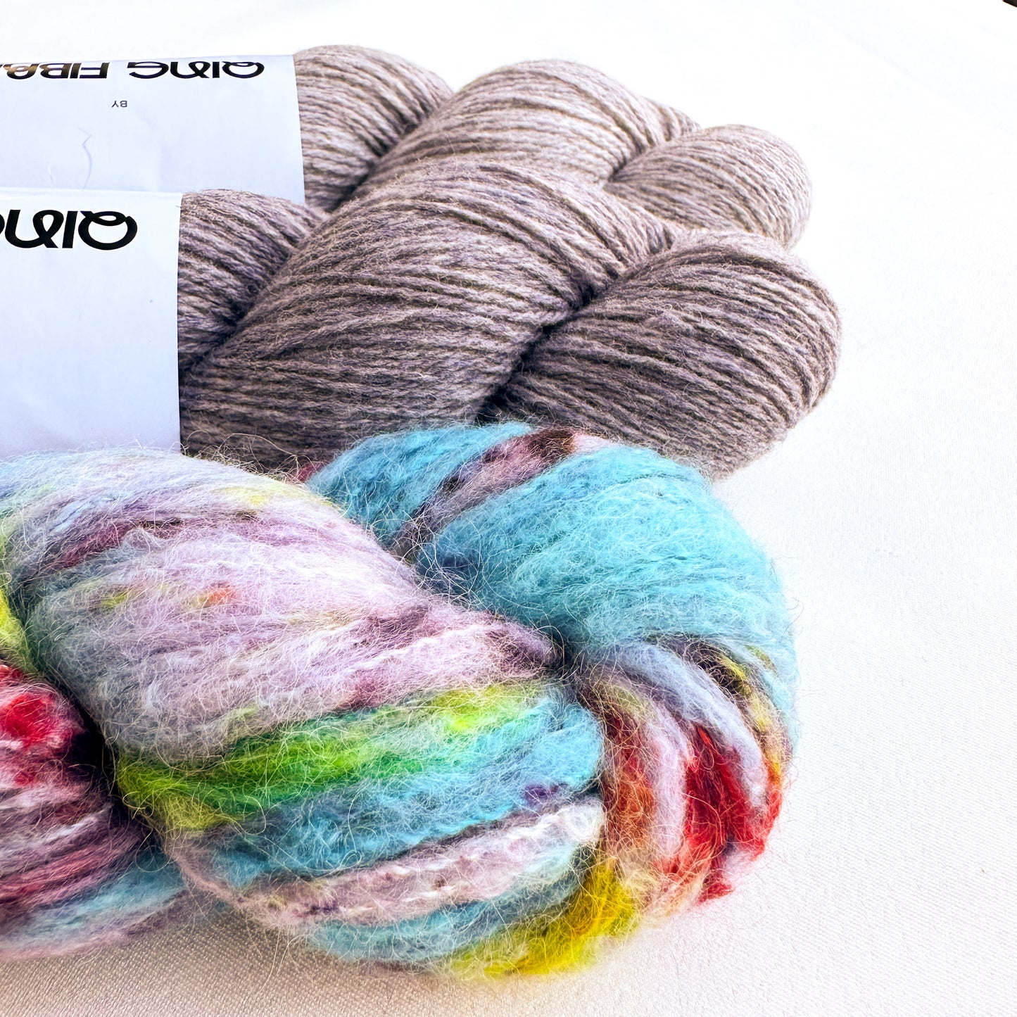 Romola Wrap Kit - Fjord & Melted Baby Suri - Koala, Iced Cube & Barefoot