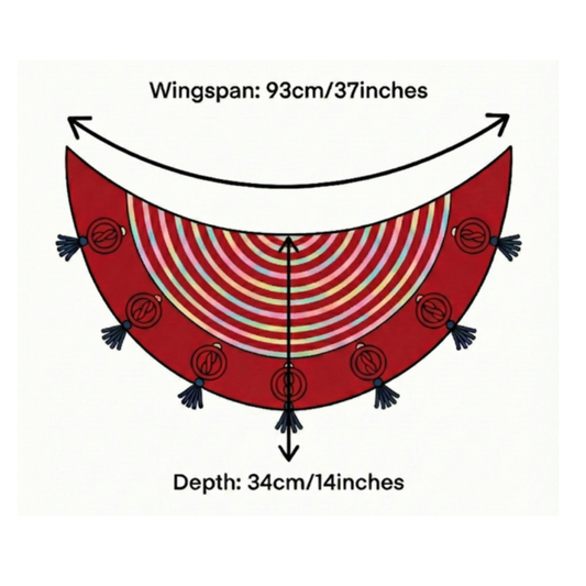 Lantern Parade Shawl Pattern - Digital Download