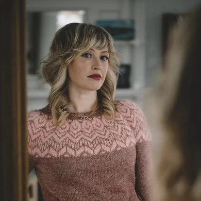 Drea Renee Knits Pink Velvet Sweater Kit - Miracle Berry