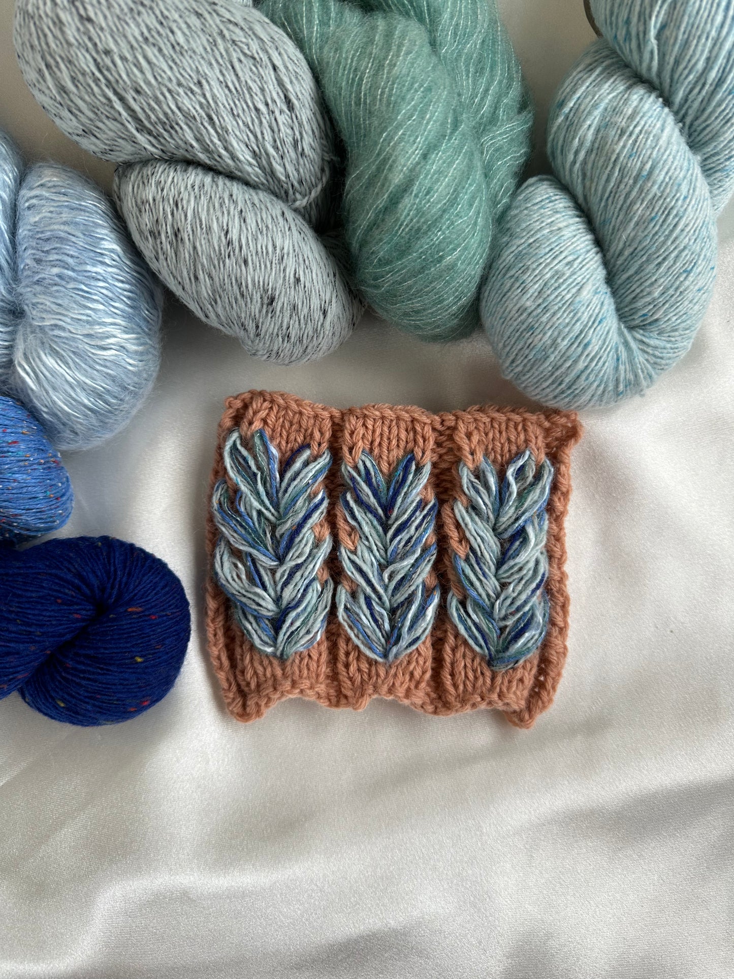 Parquet Stitch Bundle - Tonal - Aqua
