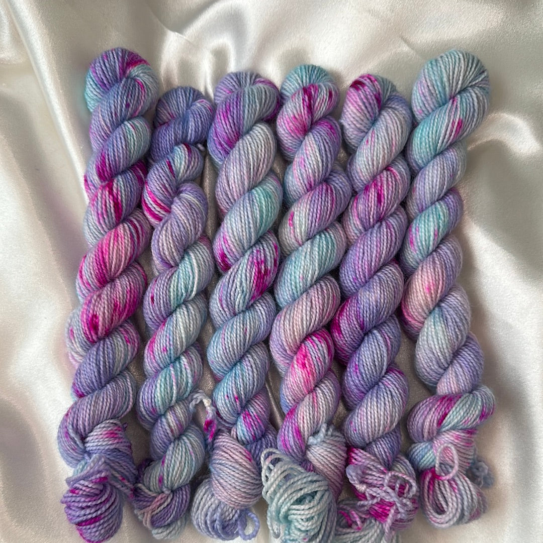 High Twist BFL Mini - Wisteria
