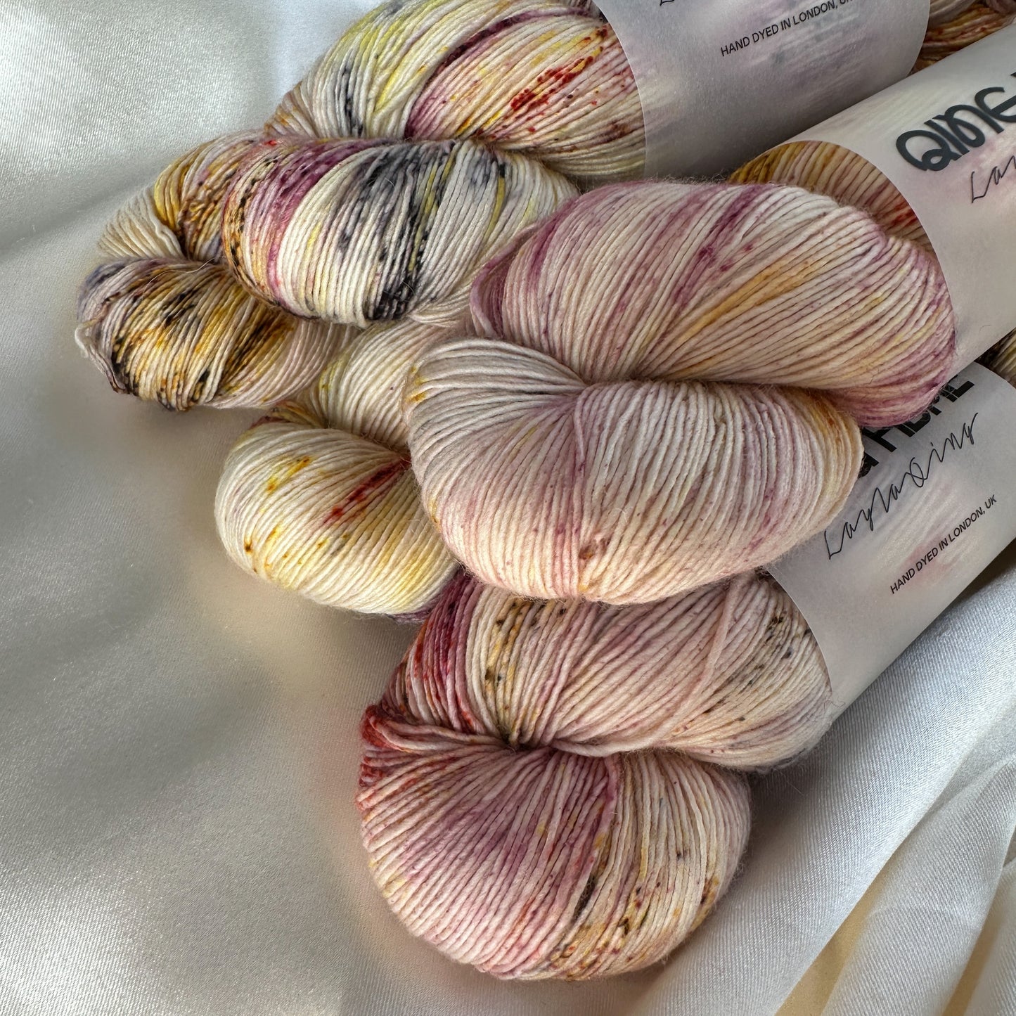 Merino Single - OOAK Sunflower Maze