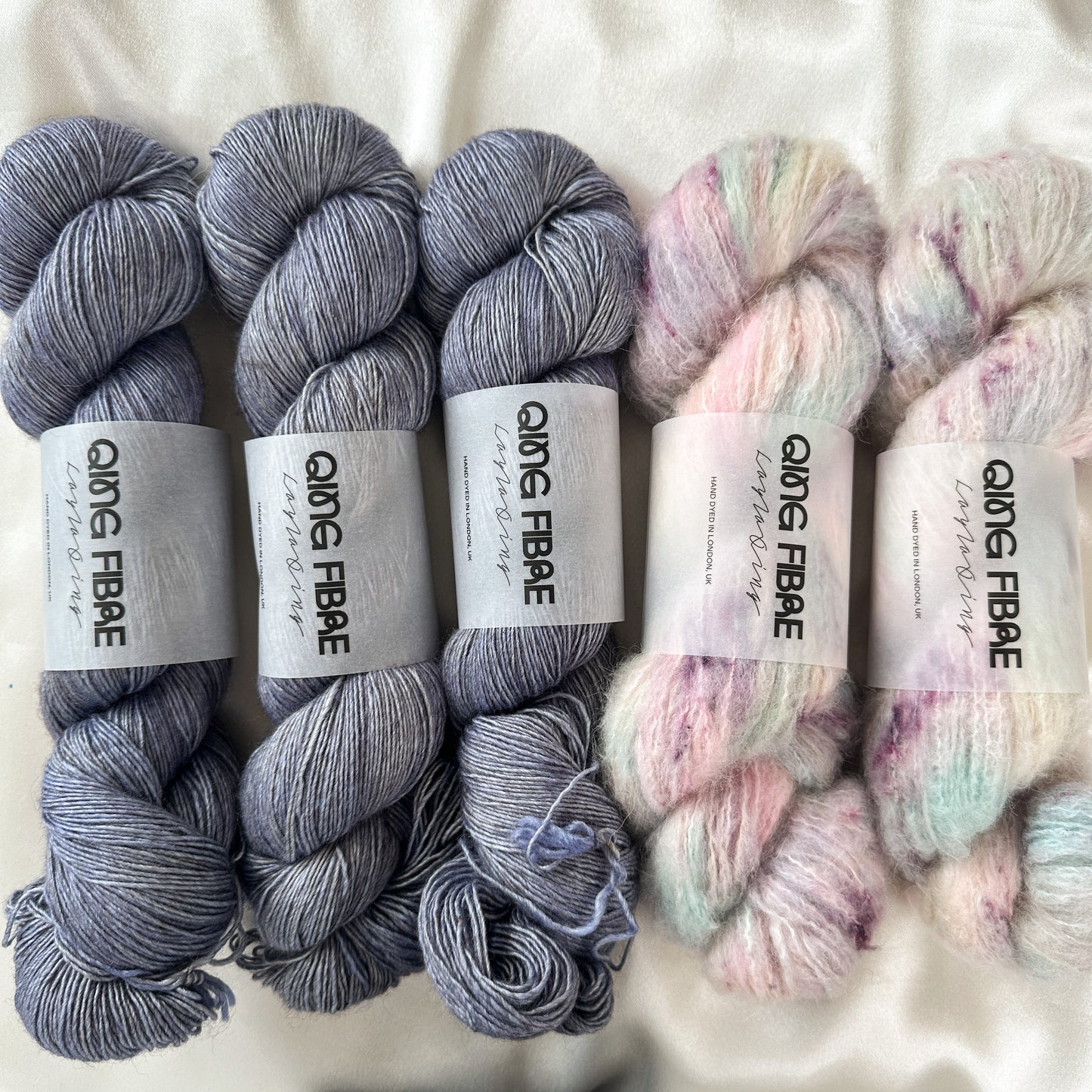 Drea Renee Knits Pink Velvet Sweater Kit - Moth & Cloud