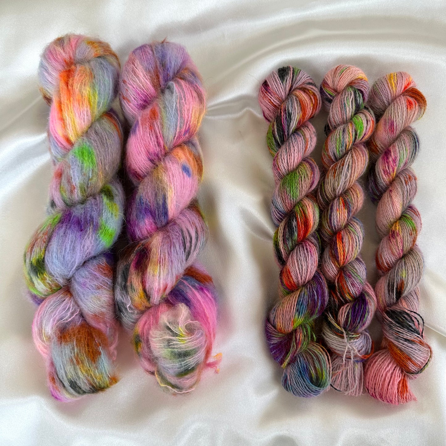 Kara's To Be So Lonely Sweater Kit - Kid Mohair Silk & Wensleyhaze - Penguin