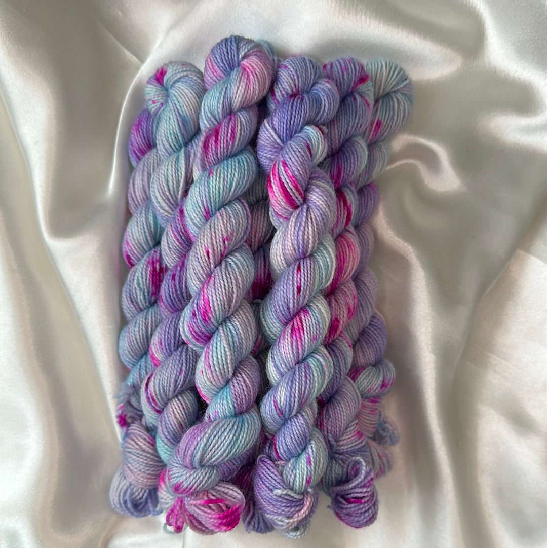 High Twist BFL Mini - Wisteria