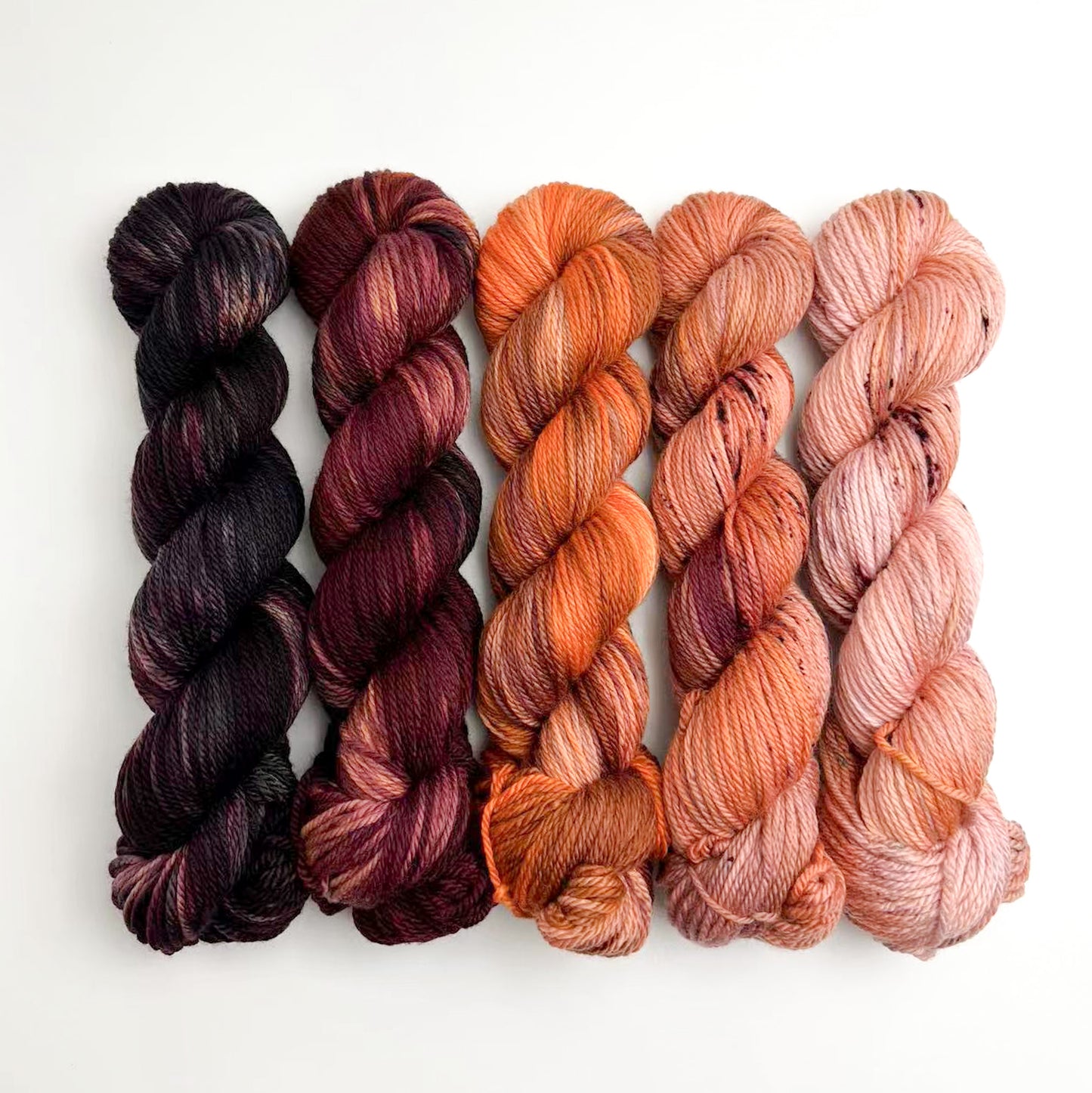 Peony Fade Kit - Merino Aran