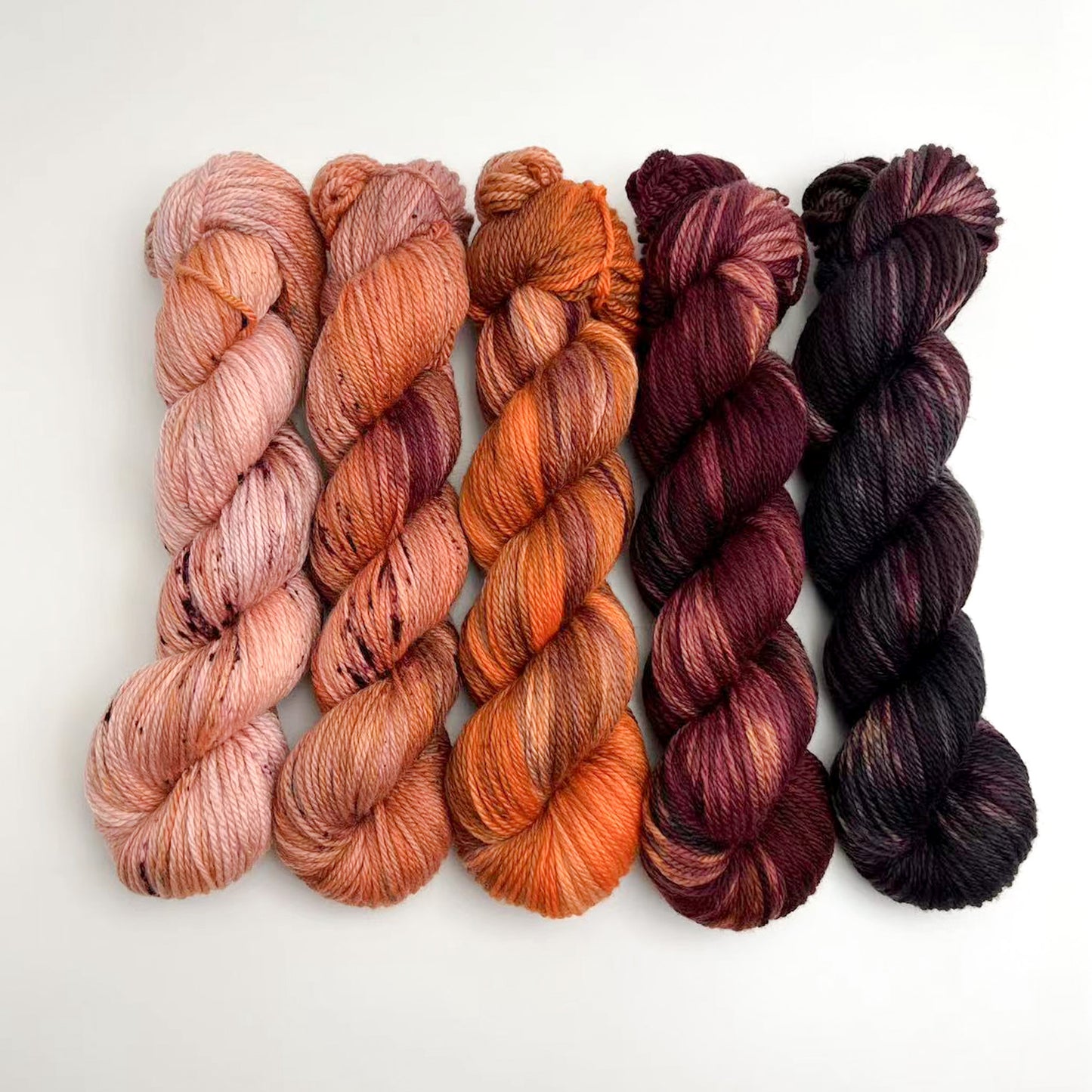 Peony Fade Kit - Merino Aran