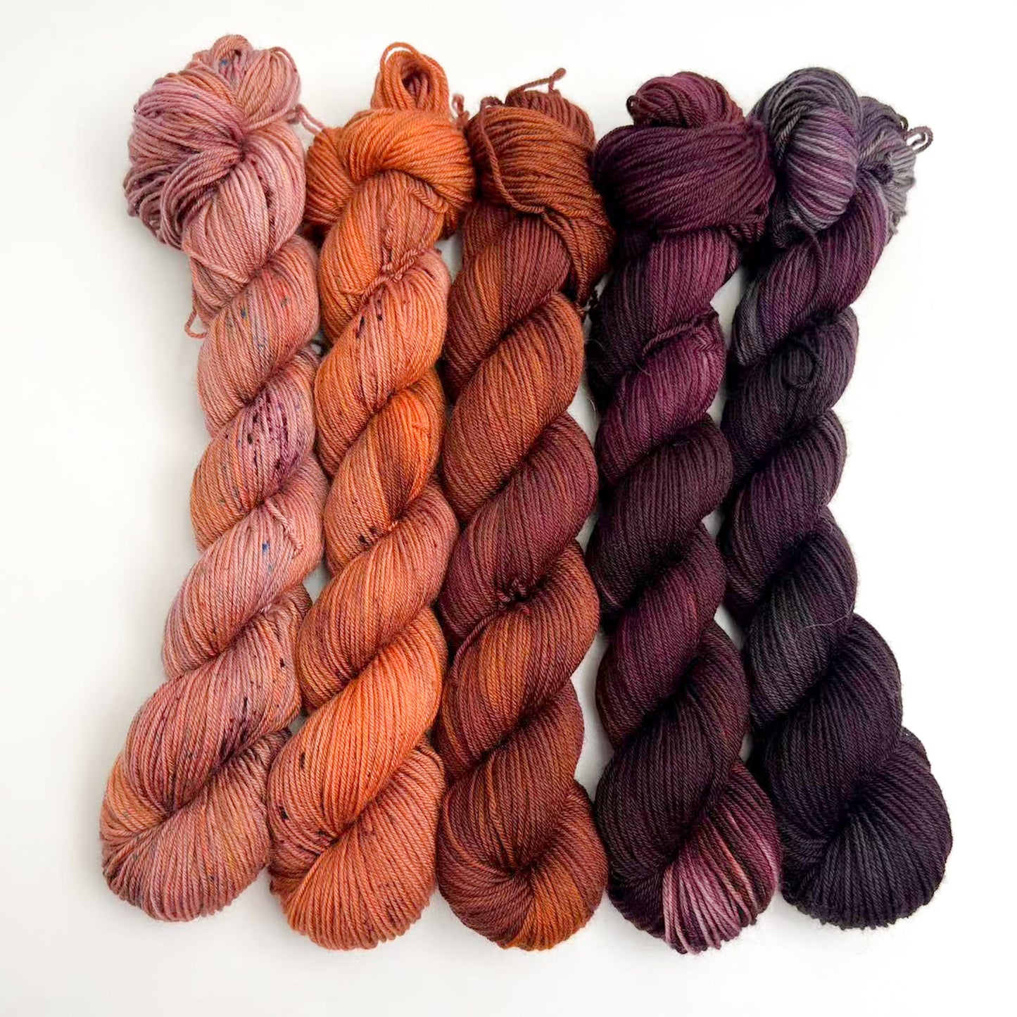 Peony Fade Kit - Merino Fingering 50g