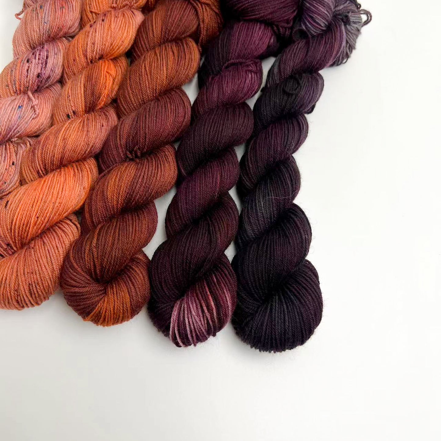 Peony Fade Kit - Merino Fingering 50g