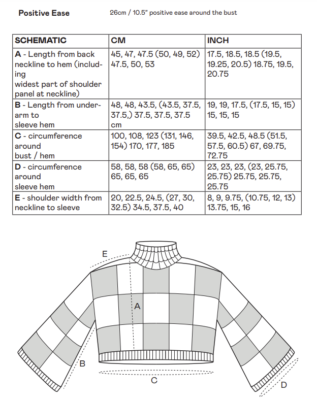 Zodiac Check Mate Top Pattern (Intarsia) - Download