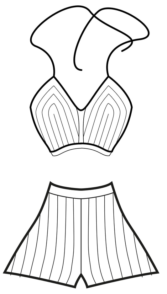 Homebody Loungewear Set Pattern - Download Version