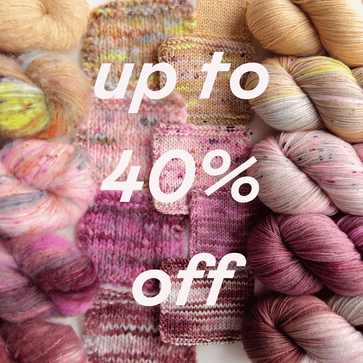 40% off selected bases