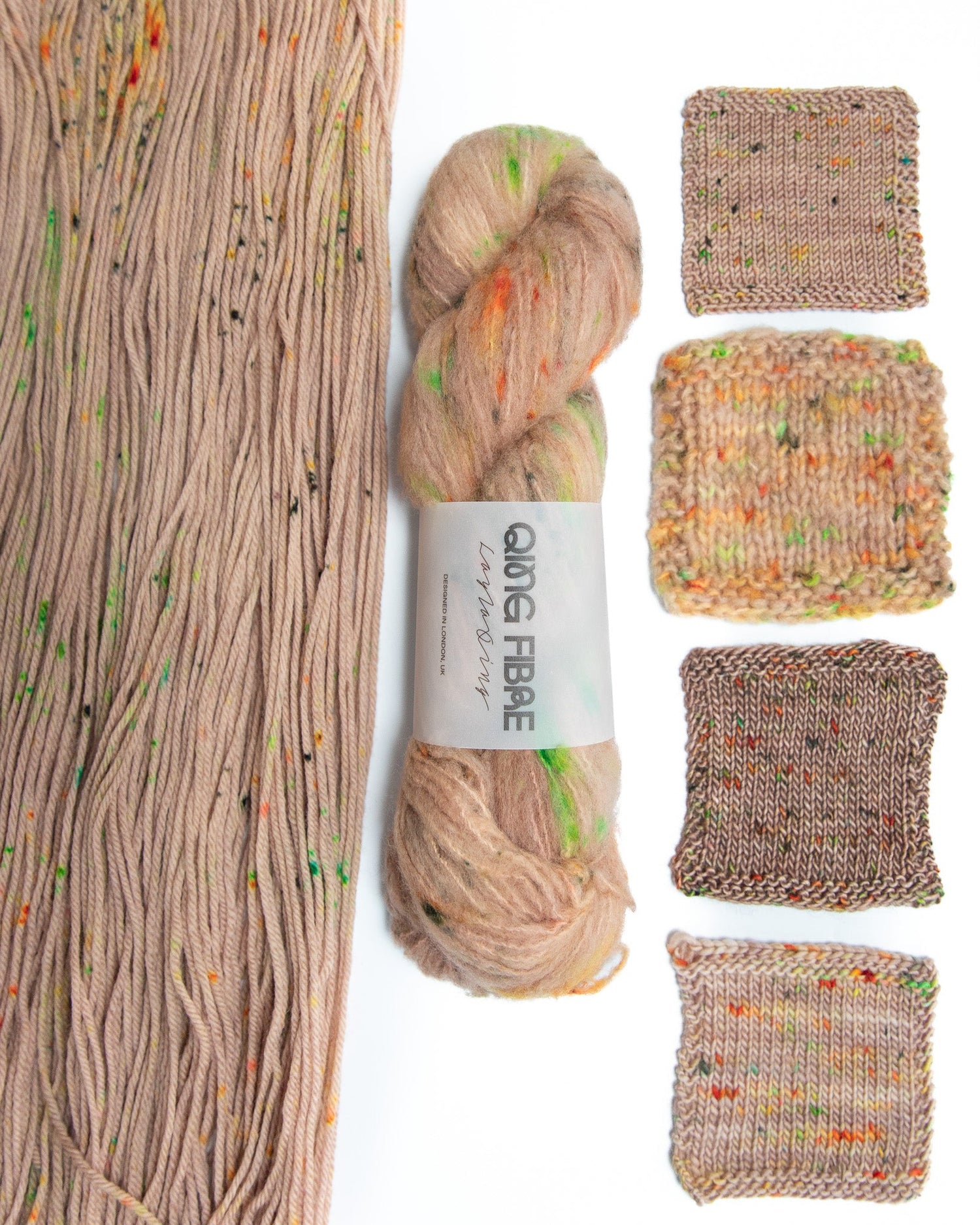 hand dyed yarn knitting