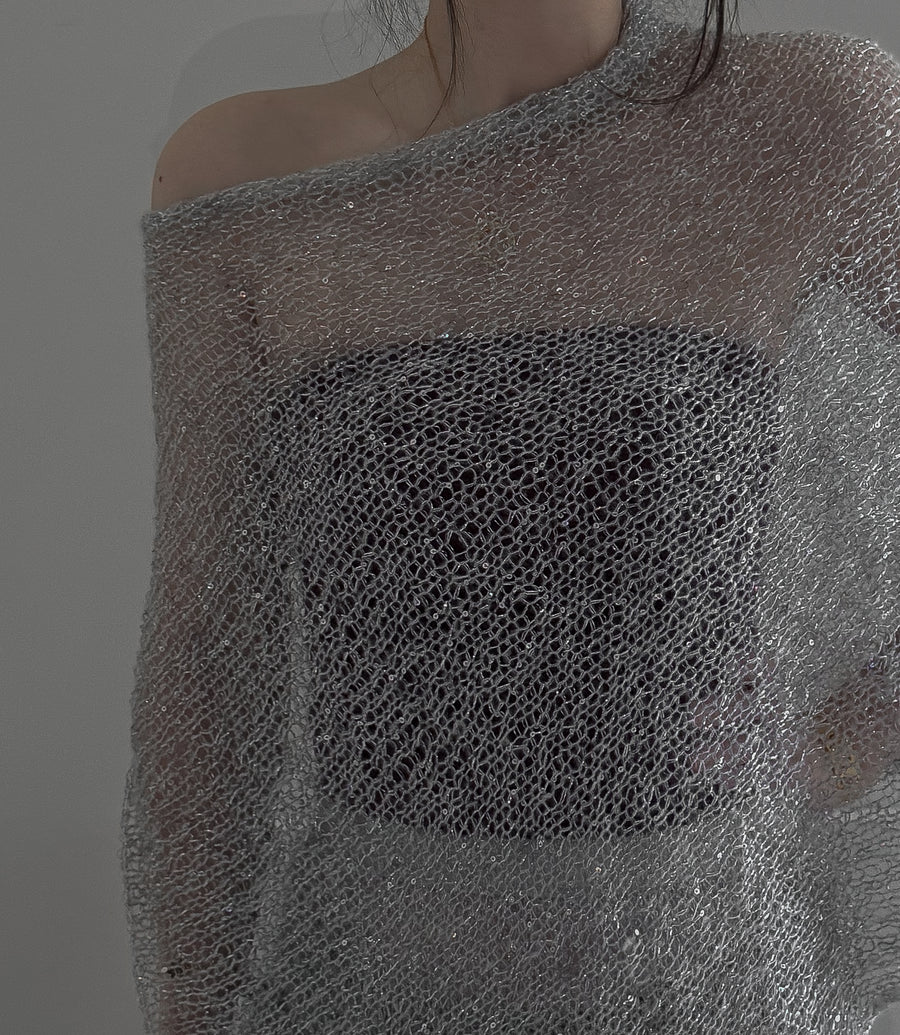 The Riviera Sheer Poncho Pattern - Digital Download