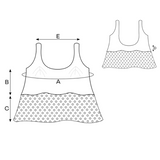 Lolita Strap Top Knit Kit - Teddy and Veranita