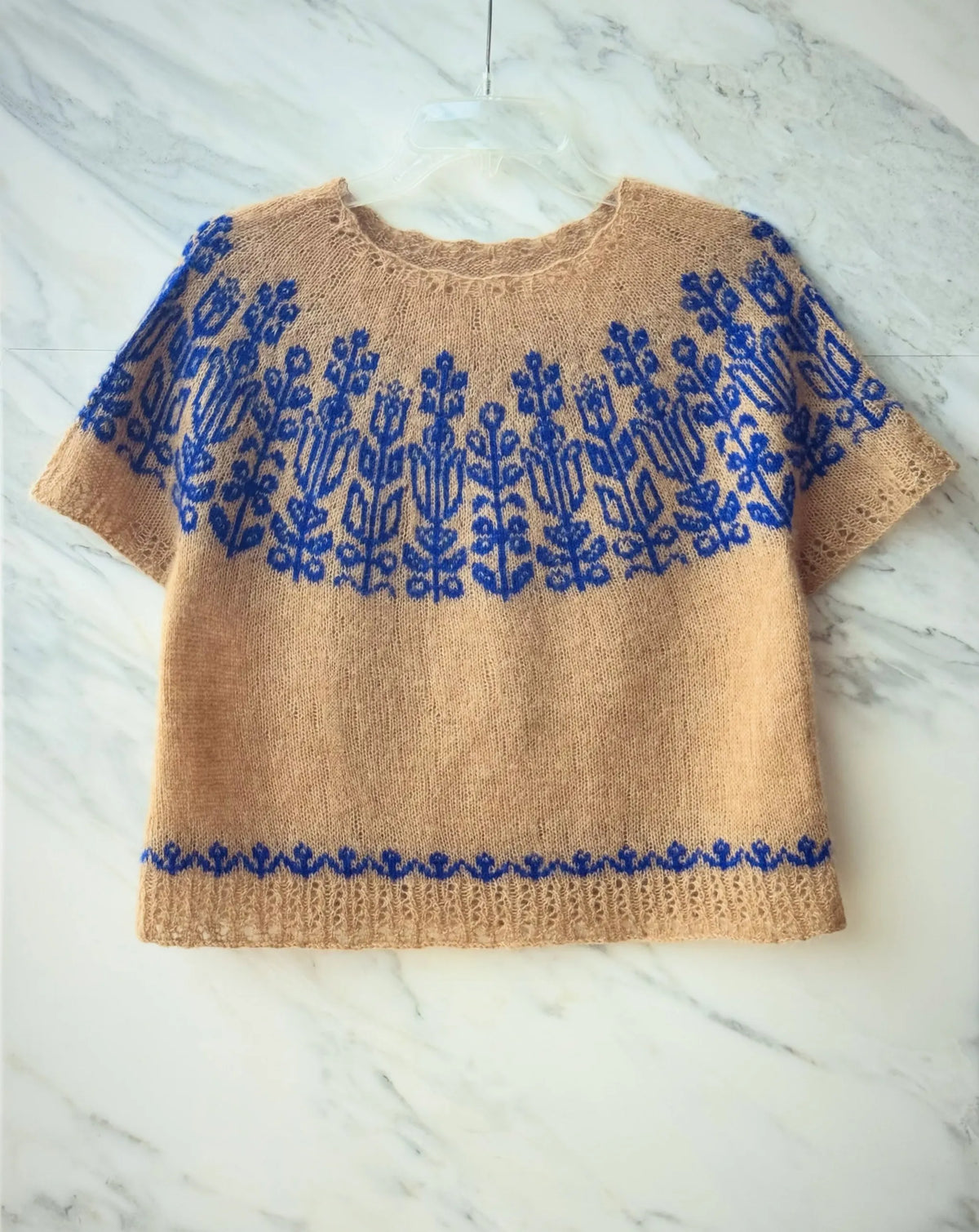 Wildflower Tee pattern