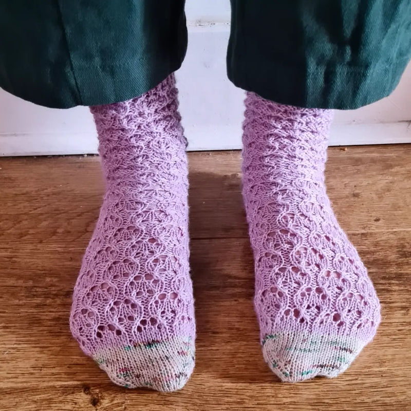 Pretty Song Socks from the In Bloom Sock Set