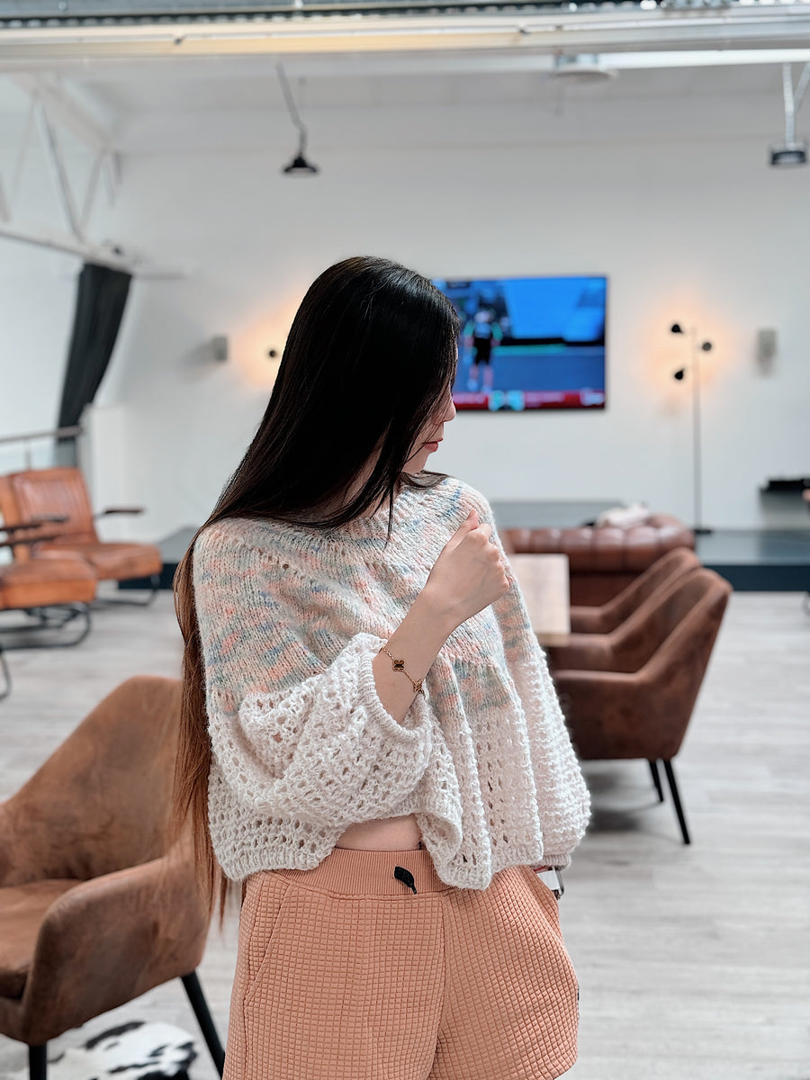 Ice Cream Cone Top Knit Kit - Melted Baby Suri