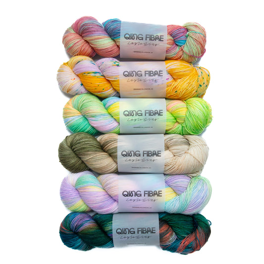 A/W25 Folklore Collection Kit - Dashing Fingering Variegated