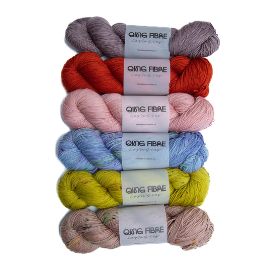 A/W25 Folklore Collection Kit - Dashing Fingering Semi-Solids