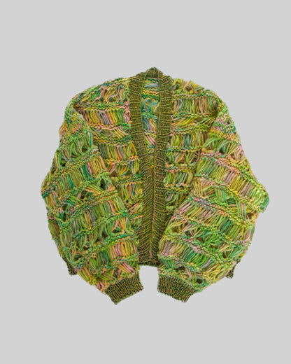 Cloudfall Cardigan Knit Kit - Super Floof DK and Yak Single — Oracle