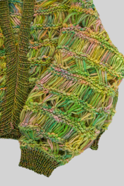Cloudfall Cardigan Knit Kit - Super Floof DK and Yak Single — Oracle
