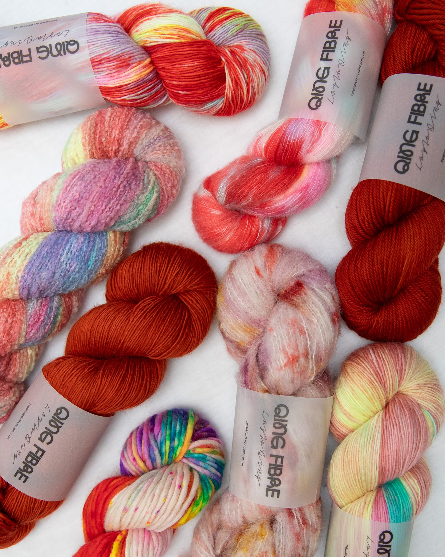 Qingmas Mystery Skein - Reds