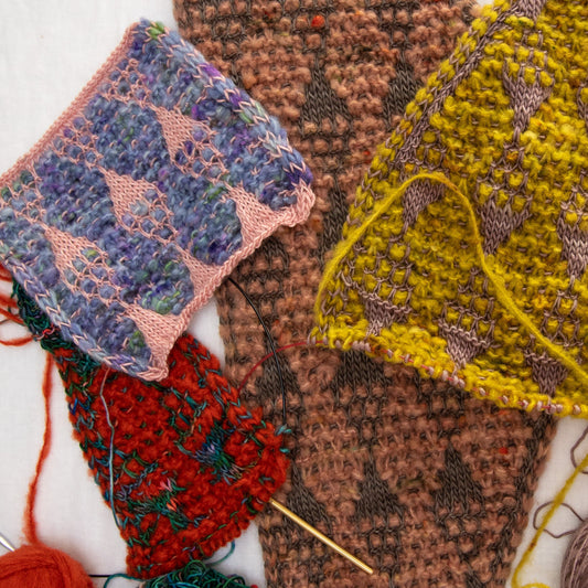 Harlequin Shawlette Kit