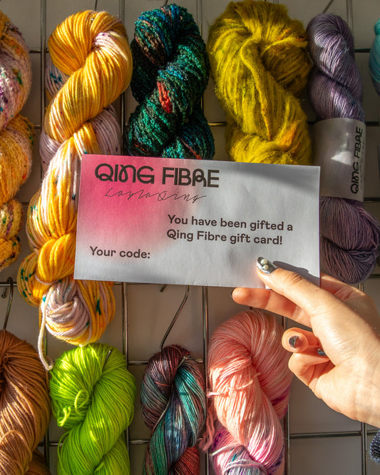 Qing Fibre Gift Card