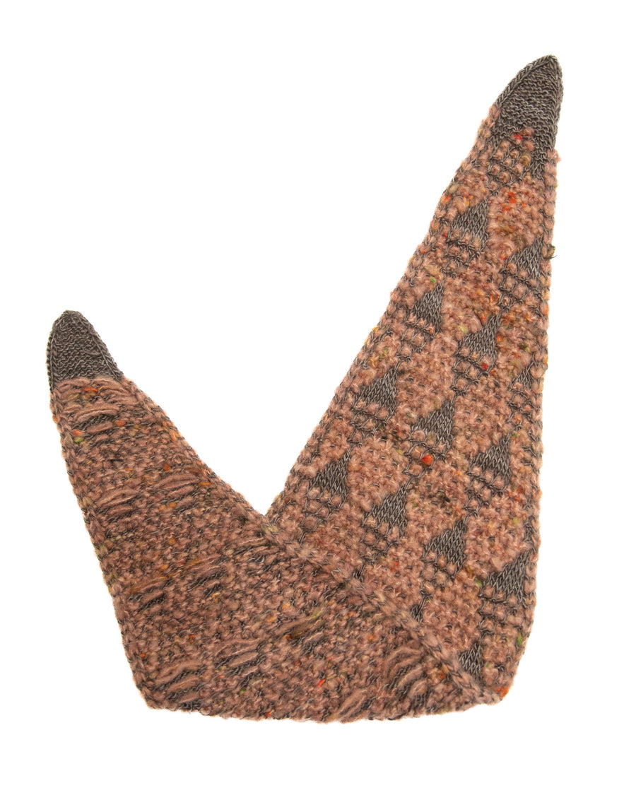 Harlequin Shawlette Knit Kits - Merino Single and Super Floof DK