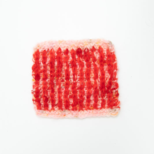 Shadowplay Cardigan Test Kit - Dragonberry and Fluoresce in Melted Baby Suri