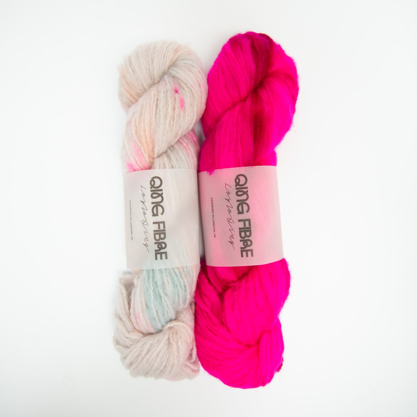 Clara Eggers Lighthearted Slipover Kit (Size A-B) - Super Floof DK - Kiki and Rose Blush