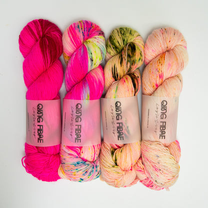 Pink Perfection Colour Palette Bundle - Merino Single
