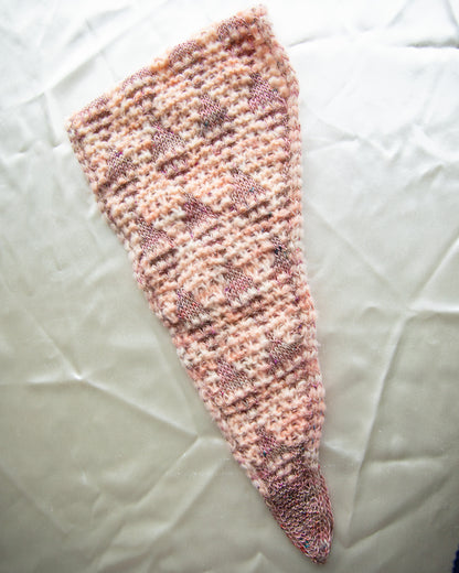Harlequin Shawlette Knit Kits - Yak and Super Floof DK – Liminal Space + Guardian