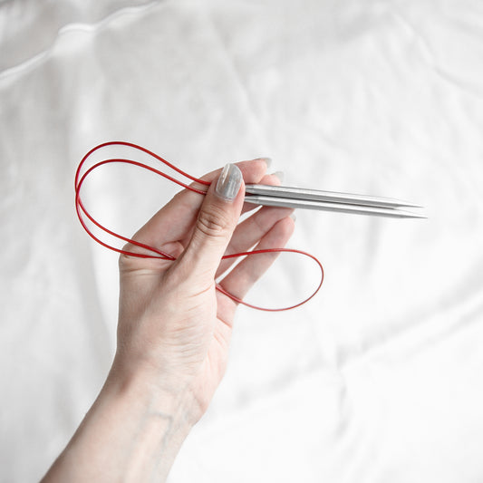 ChiaoGoo 32" Red Lace Circular Knitting Needles 6mm